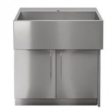 Home Refinements by Julien HROK-SSSC-800012 - PURE Sink Cabinet SocialCorner Right 36in 2Doors