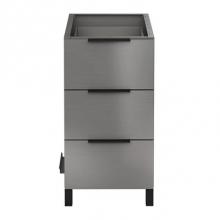 Home Refinements by Julien HR-ESST3D18-N - Essence Storage Cabinet 18'' 3Drawers Nature
