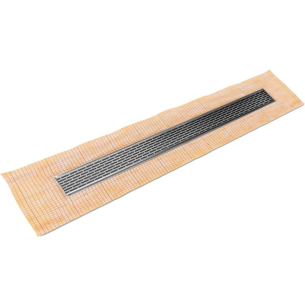 60'' FCS Series Complete Kit with 2 1/2'' Perforated Offset Slot Grate in Sati