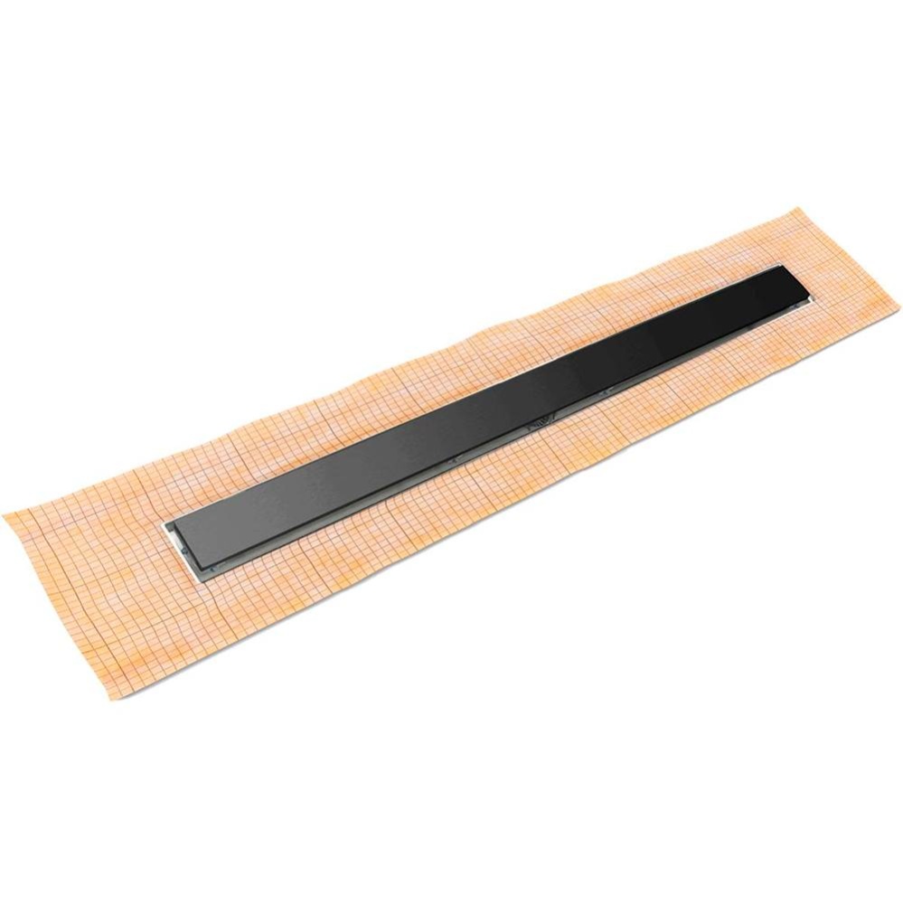 48'' FCS Series Complete Kit with 2 1/2'' Solid Grate in Gunmetal