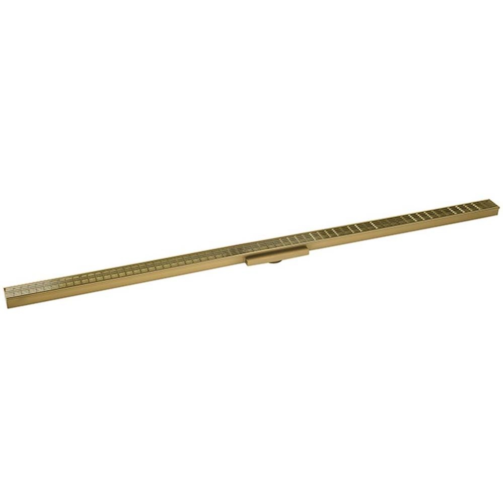 36'' FX Series Complete Kit with Wedge Wire Grate in Satin Bronze