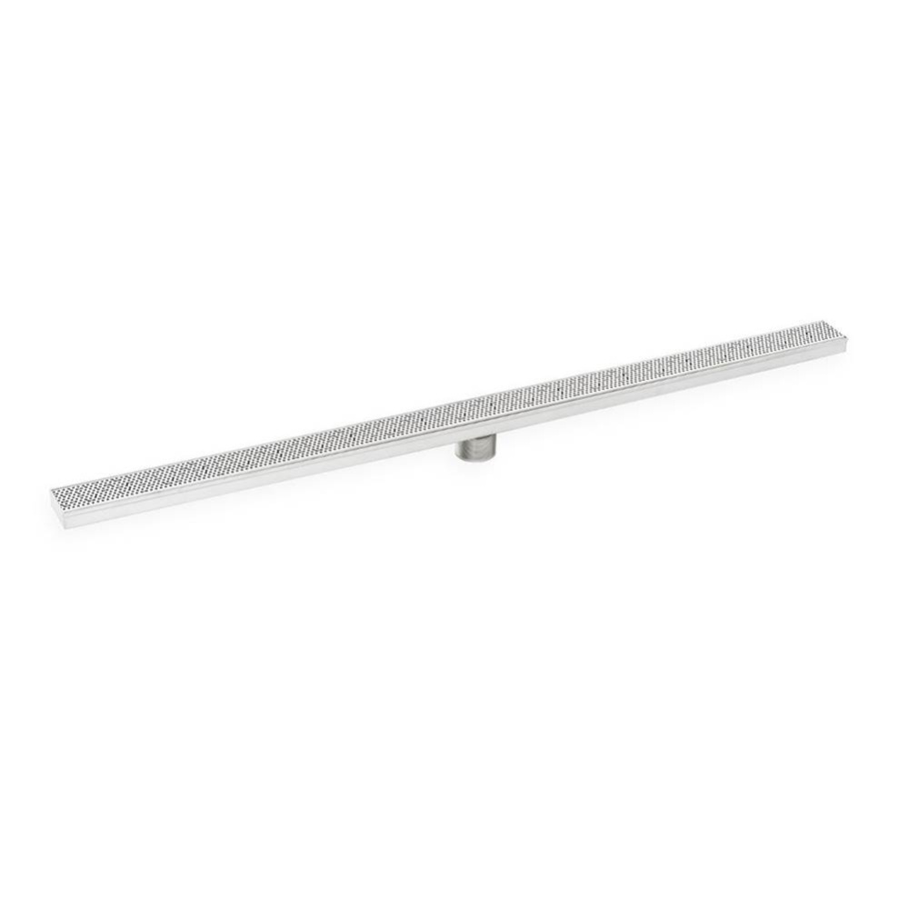 42'' FX Series Complete Kit with Adhesion Style Grate in Matte White