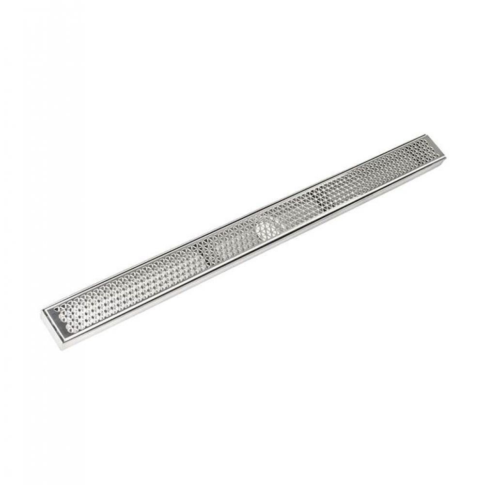 60'' FX Series Complete Kit with Marc Newson Grate in Satin Stainless
