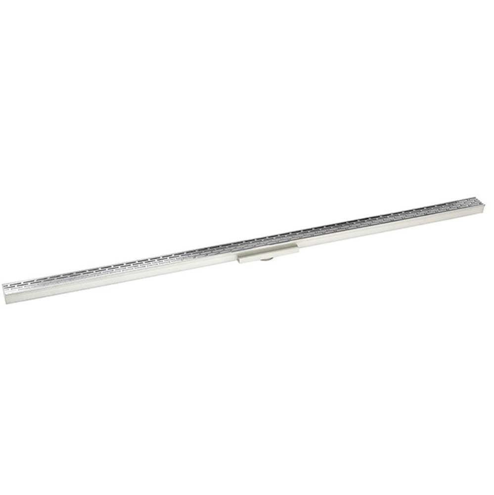 96'' S-Stainless Steel Series Complete Kit with 1 1/2'' Perforated Offset Slot