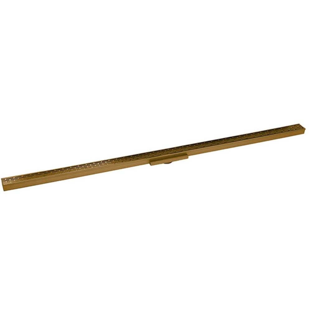 96'' S-Stainless Steel Series Complete Kit with 1 1/2'' Perforated Offset Slot