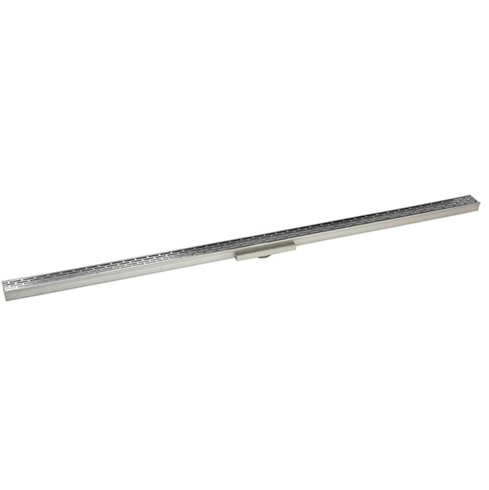 72'' S-Stainless Steel Series Complete Kit with 1 1/2'' Perforated Offset Slot