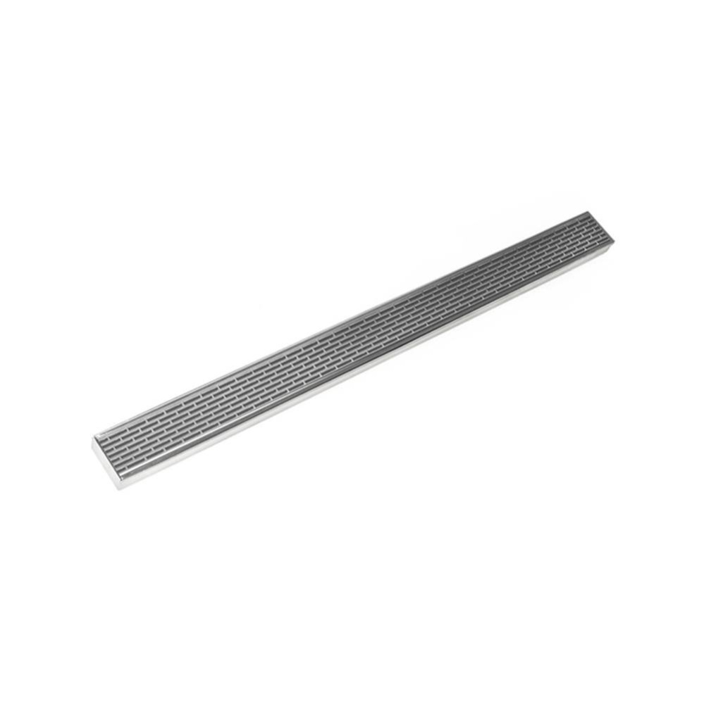 72'' S-Stainless Steel Series Complete Kit with 2 1/2'' Perforated Offset Slot