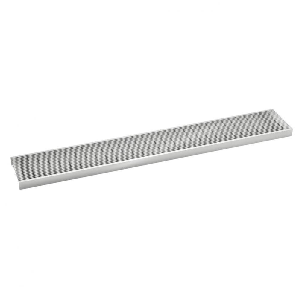 48'' Wedge Wire Grate for S-AG 100 in Satin Stainless