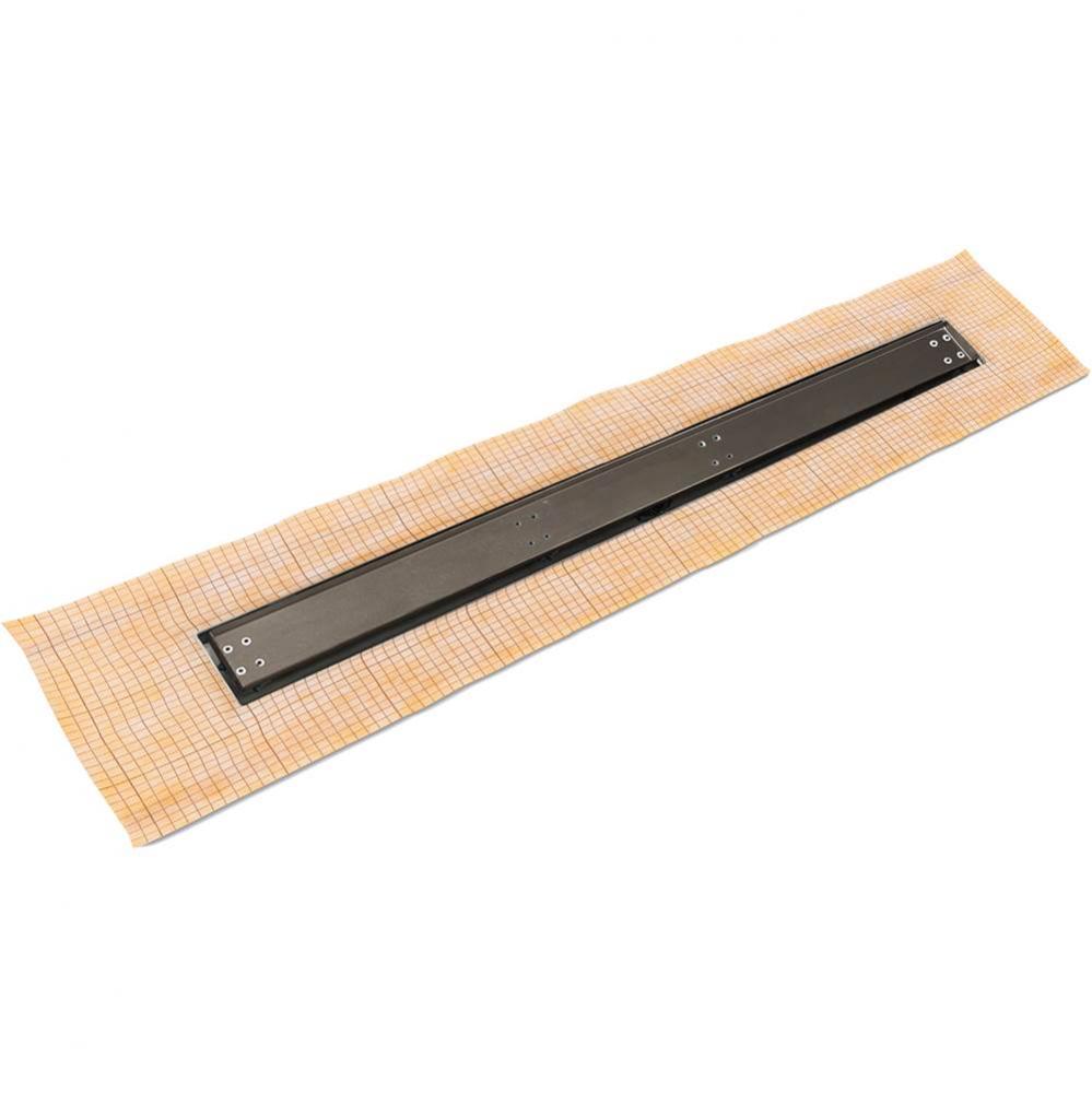 48'' FCS Series Complete Kit with Tile Insert Frame in Oil Rubbed Bronze