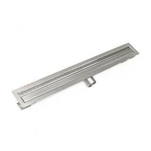 Infinity Drain FTAS 2532 SS - 32'' FT Series Complete Kit with 1'' Wedge Wire Grate in Satin Stainless
