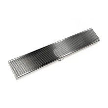 Infinity Drain FXAS 10032-I PS - 32'' FX Series High Flow Complete Kit with Wedge Wire Grate in Polished Stainless with C