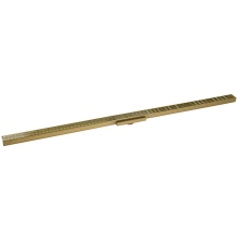 Infinity Drain FXAS 3836 SB - 36'' FX Series Complete Kit with Wedge Wire Grate in Satin Bronze