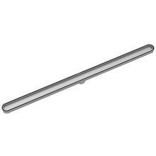 Infinity Drain FXDTIF 6536 SS - 36'' FX Series Complete Kit with Discorectangle Tile Insert Frame in Satin Stainless