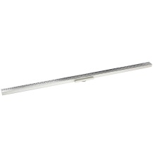 Infinity Drain FXLT 3842 PS - 42'' FX Series Complete Kit with Perforated Offset Slot Grate in Polished Stainless