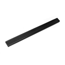 Infinity Drain FXLT 6542 BK - 42'' FX Series Complete Kit with Perforated Offset Slot Grate in Matte Black