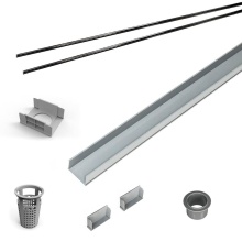 Infinity Drain RG 65C 85-96 BK - Custom Rough Only Kit for S-AG 65, S-DG 65, and S-TIF 65 series. Includes PVC Components and Chann