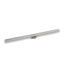 Infinity Drain SGRAS 9972-I PS - 72'' S-Stainless Steel Series High Flow Complete Kit with 2 1/2'' Adhesion Sty