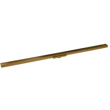 Infinity Drain S-LTAS 3896 SB - 96'' S-Stainless Steel Series Complete Kit with 1 1/2'' Perforated Offset Slot