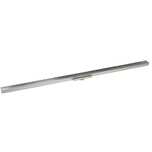 Infinity Drain S-LTAS 3860 SS - 60'' S-Stainless Steel Series Complete Kit with 1 1/2'' Perforated Offset Slot