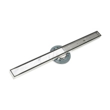 Infinity Drain STIF AS 9936-I SS - 36'' S-Stainless Steel Series High Flow Complete Kit with Tile Insert Frame in Satin Sta