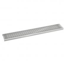 Infinity Drain A 10048 SS - 48'' Wedge Wire Grate for S-AG 100 in Satin Stainless