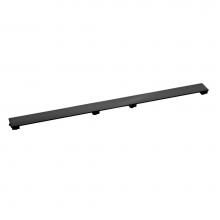 Infinity Drain BA 6560 BK - 60'' Solid Grate for FXSG/FFSG/FCBSG/FCSSG/FTSG in Matte Black