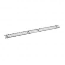 Infinity Drain D 6596 SS - 96'' Perforated Circle Pattern Grate for S-DG 65 in Satin Stainless