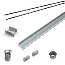 Infinity Drain RG 6560 BK - 60'' Rough Only Kit for S-AG 65, S-DG 65, and S-TIF 65 series. Includes PVC Components a