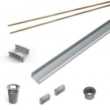 Infinity Drain RG 6572 SB - 72'' Rough Only Kit for S-AG 65, S-DG 65, and S-TIF 65 series. Includes PVC Components a