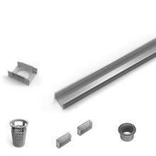 Infinity Drain RG-L 6596 - 96'' PVC Component Only Kit for S-LAG 65, S-LT 65, and S-LTIF 65 series.