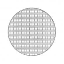Infinity Drain RWS 5 SS - 5'' Round Wedge Wire Pattern Decorative Plate for RW 5, RWD 5, RWDB 5 in Satin Stainless
