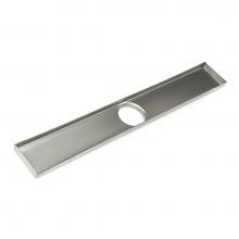 Infinity Drain XC 12548 SS - 48'' Channel for FX 125 Series in Satin Stainless