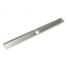 Infinity Drain XC 6536 SS - 36'' Channel for FX 65 Series in Satin Stainless
