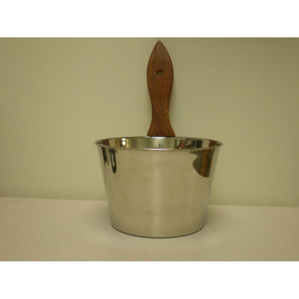 Bucket: 1.0 Gallon, Stainless Steel        incl. w/ CC & PB