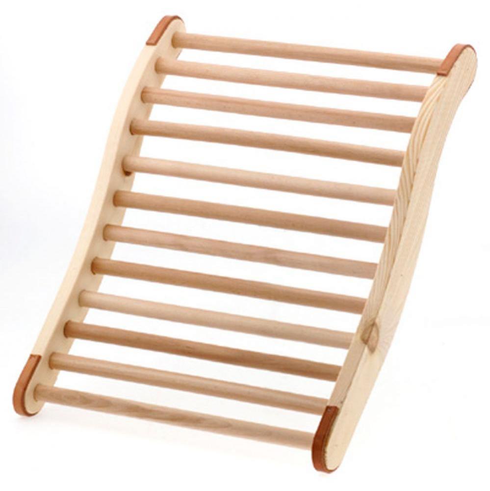 Curved Cedar backrest (per by the lineal foot)