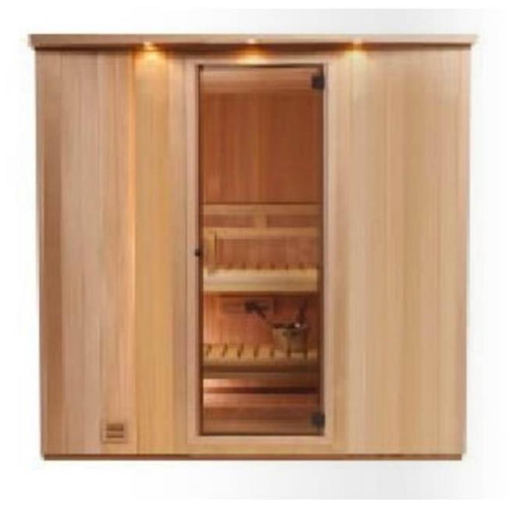 Complete Sauna Room - Western Red Cedar - Panel Built