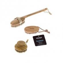 Amerec Sauna And Steam 9261-31 - Rento Oval Nail Body Brush, Bamboo