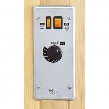 Amerec Sauna And Steam 9201-241 - SC-Club Std Ctrl.-Thrmst - Light Switch - Heater on / off Switch