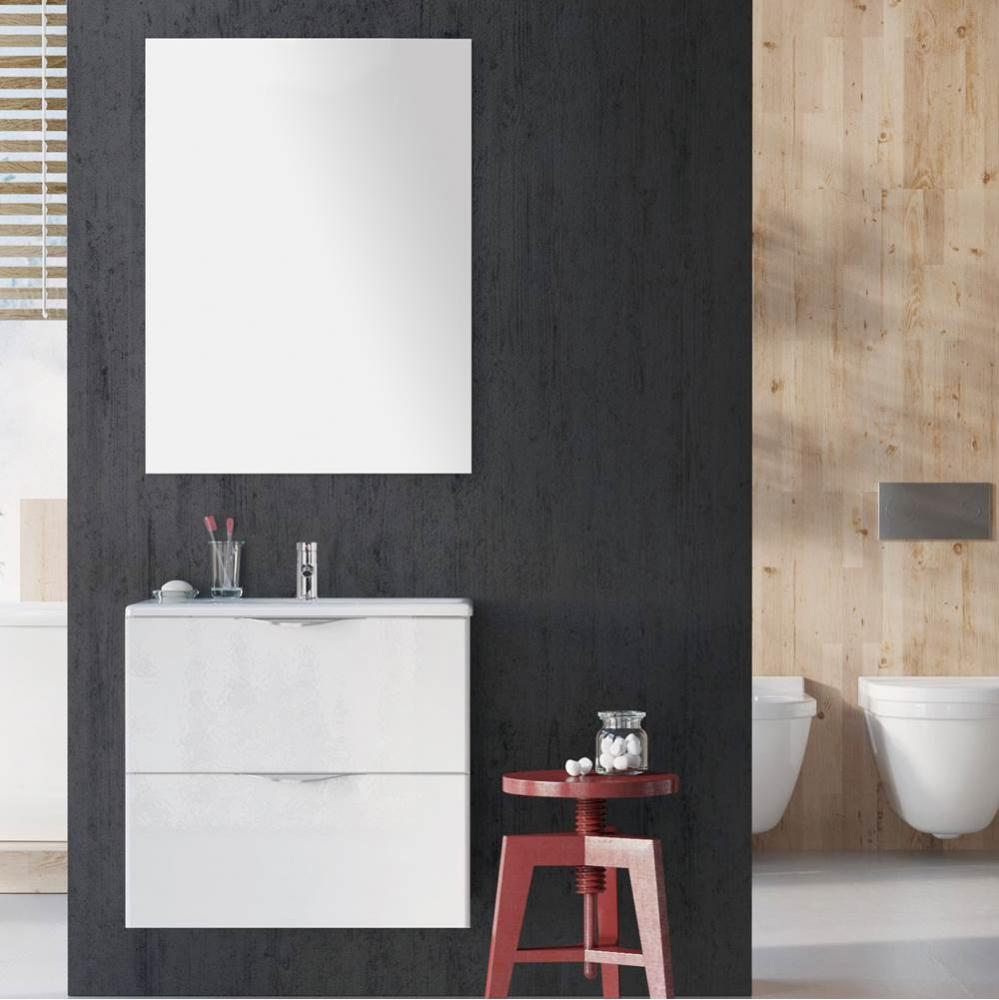 Ambio Vanity, High Gloss White, 24''