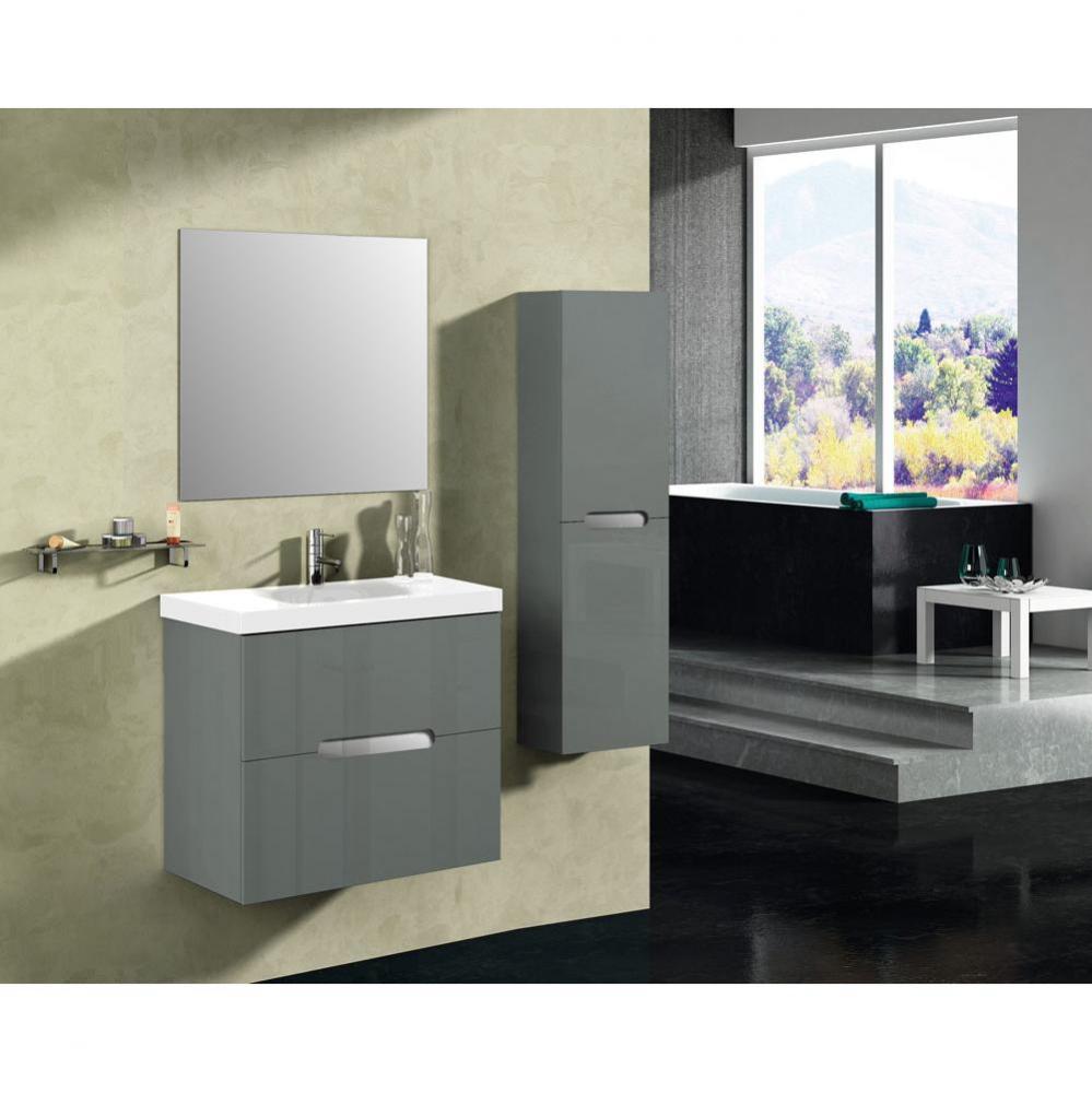 Doa Vanity, Anthracite, 24''