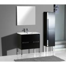 Adornus CAREN-30 BLK - Caren Vanity, Black, 30''