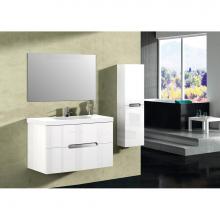 Adornus DOA-40-WHG - Doa Vanity, High Gloss White, 40''