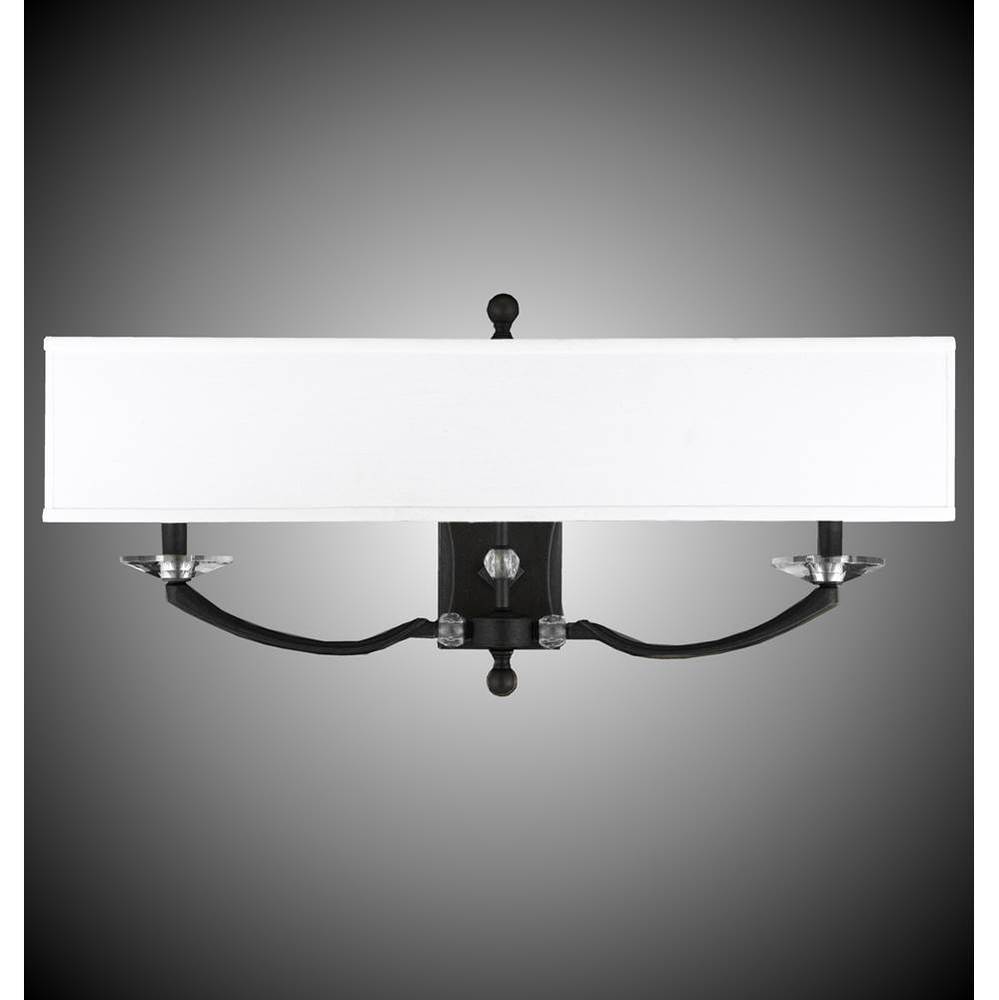 2 Light Kensington Wall Sconce with Extended Rectangular