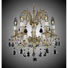 American Brass And Crystal CH2001-A-10G-ST - 5 Light Finisterra