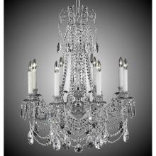 American Brass And Crystal CH2053-O-01G-ST - 8 Light Finisterra with draping