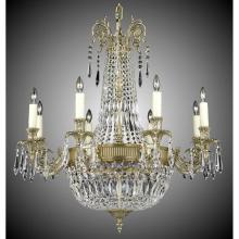 American Brass And Crystal CH2142-S-07G-08G-PI - 8+ 8 Light Finisterra