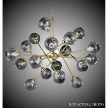 American Brass And Crystal CH3378-32G - 30 Light Magro Globe