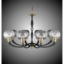 American Brass And Crystal CH5377-35S-38G - 10 Light Kensington Globe