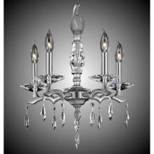 American Brass And Crystal CH5502-G-33S-ST - 5 Light Kaya