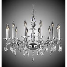 American Brass And Crystal CH5507-GS-37G-38G-ST - 12 Light Kaya